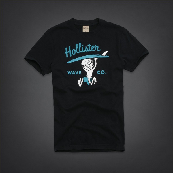 Hollister Hombres De Cuello Redondo Corto Remera HCO4239